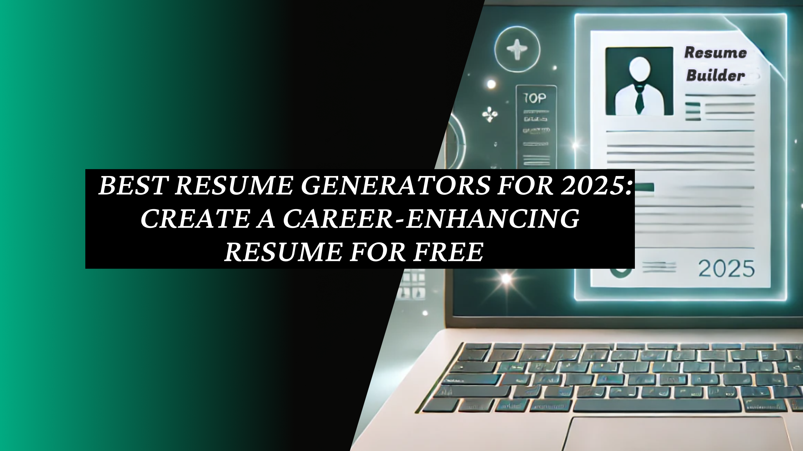 Best Resume Generators for 2025