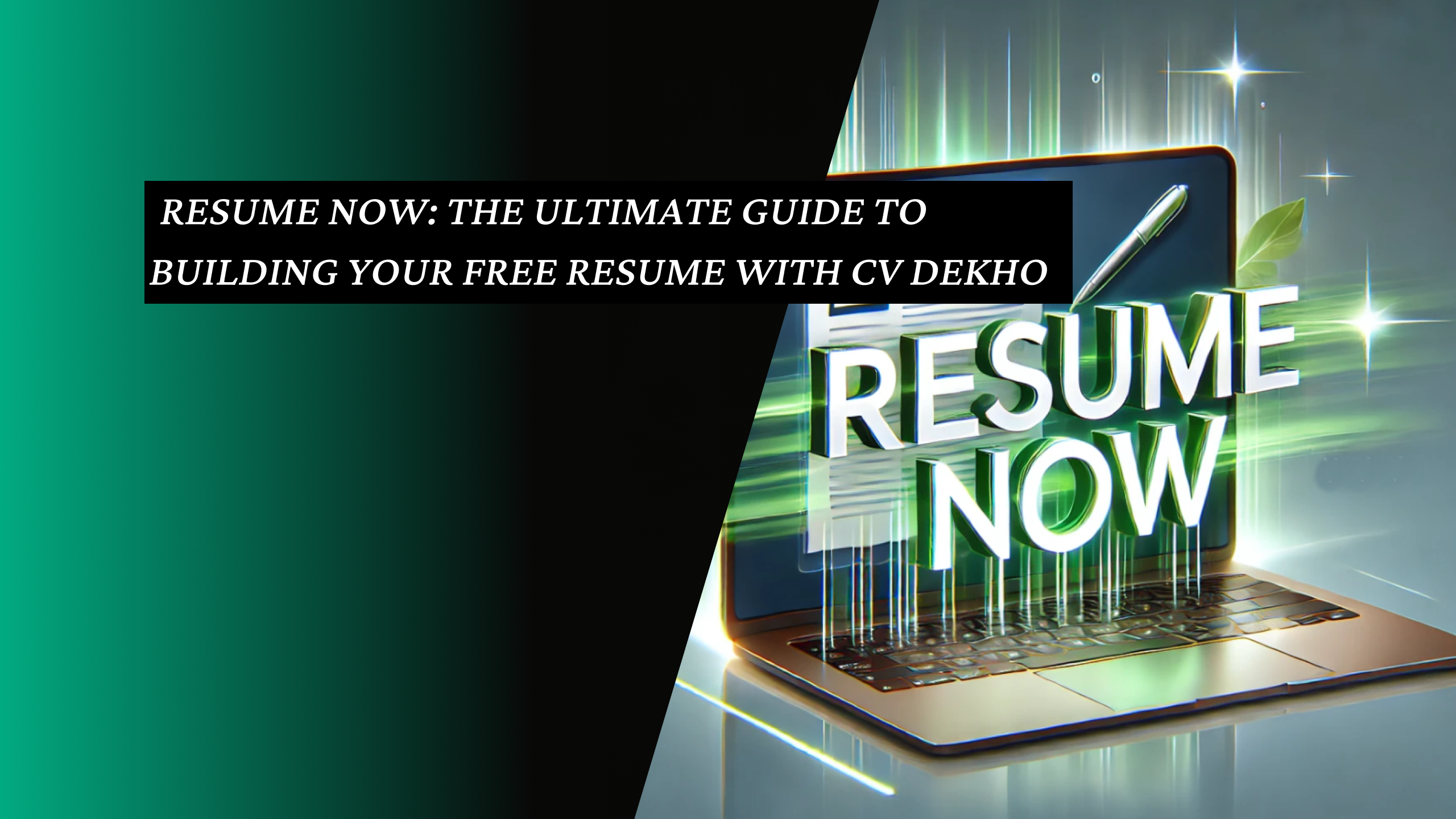 resume now